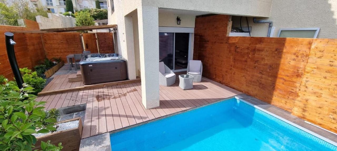 Reves De Vie, Appartement Vue Mer, Grande Piscine Privee , Spa Privatif Cassis Ngoại thất bức ảnh